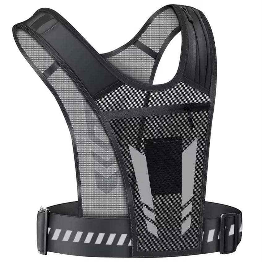 Gilet de course ultra-léger et réfléchissant - PacePro + Gourde d’hydratation (Gratuite)